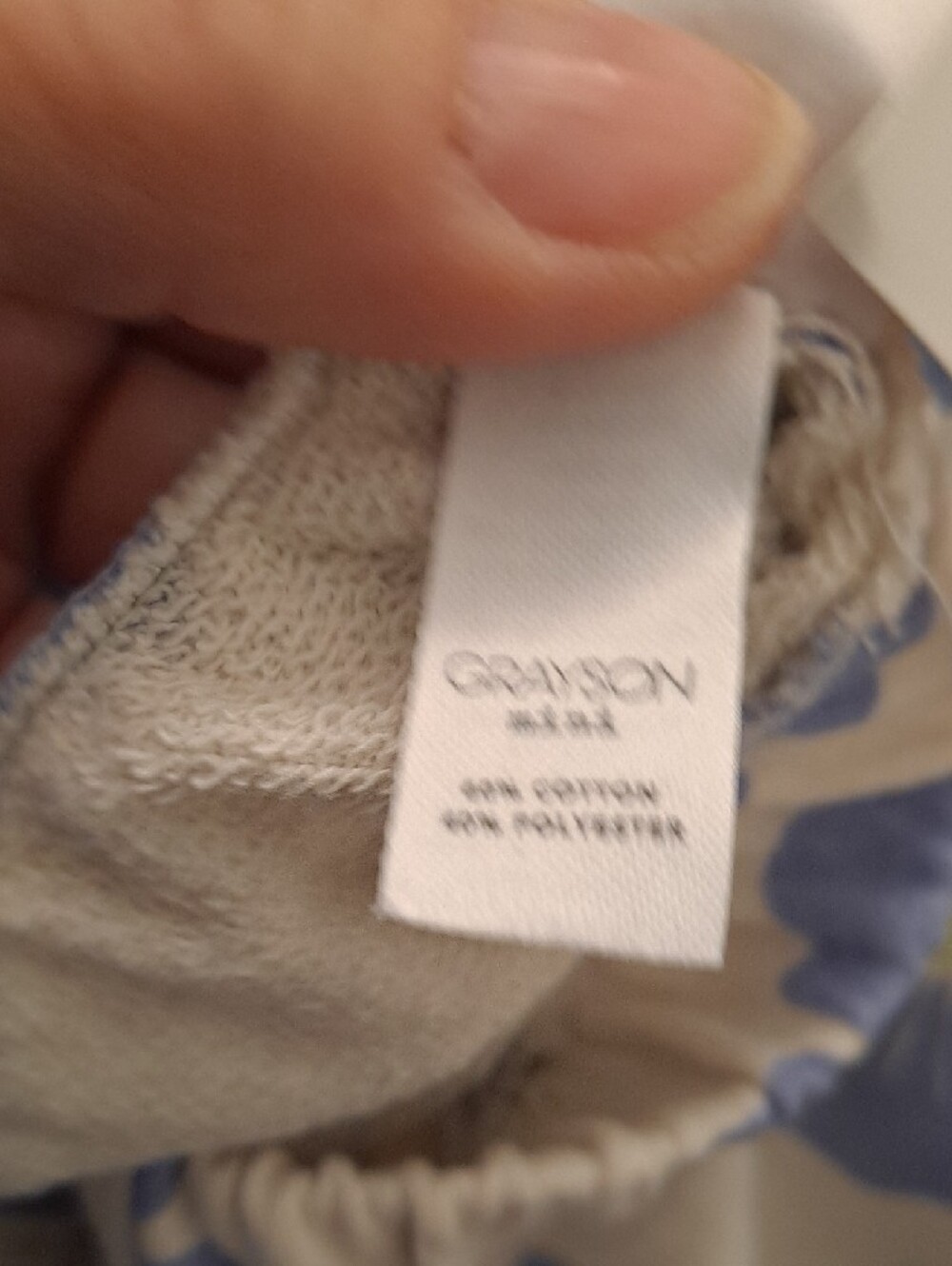 Grayson Mini Kids Matching Set in Blue Floral Print - Picture 10 of 14